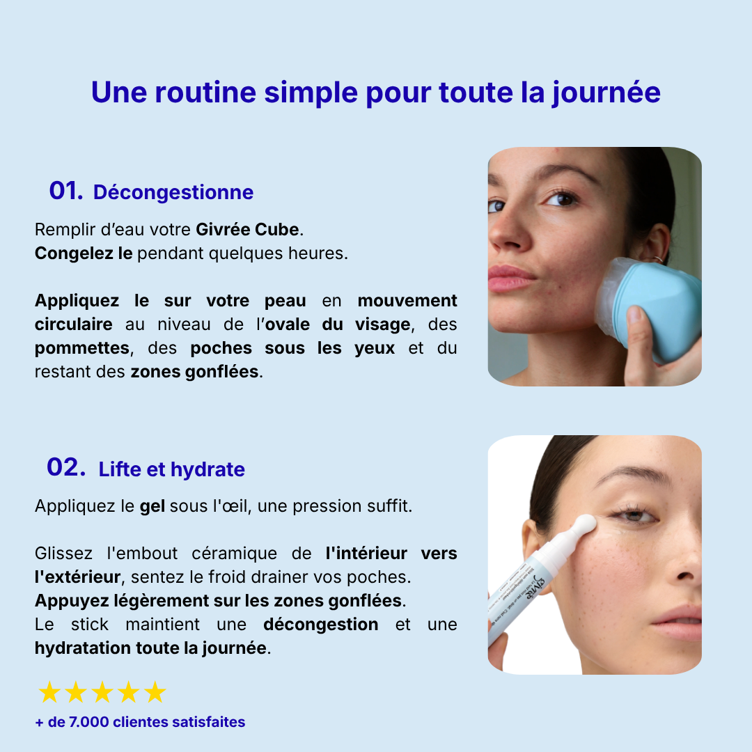 Rituel décongestion visage complet