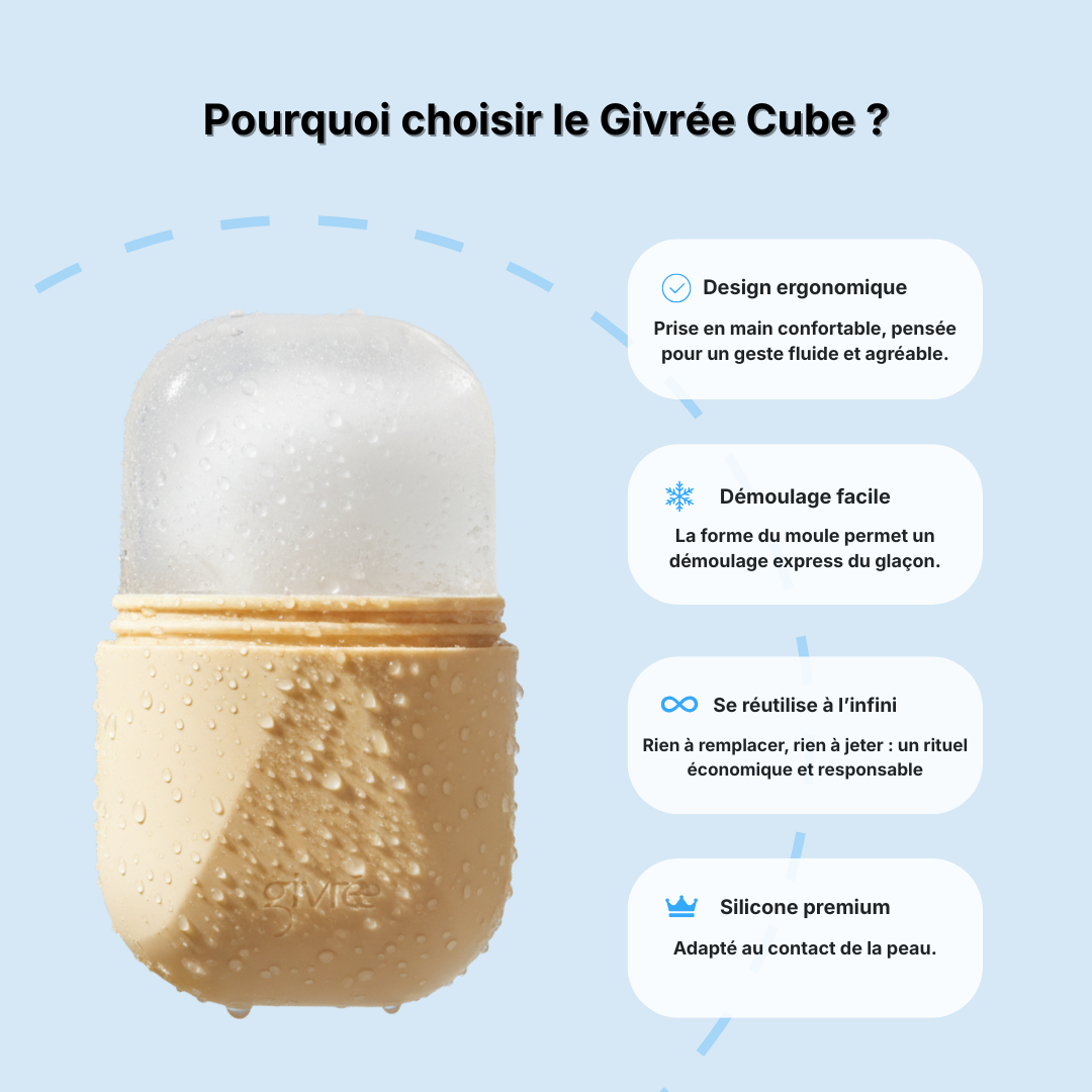 Givrée Cube - Une peau sans défauts