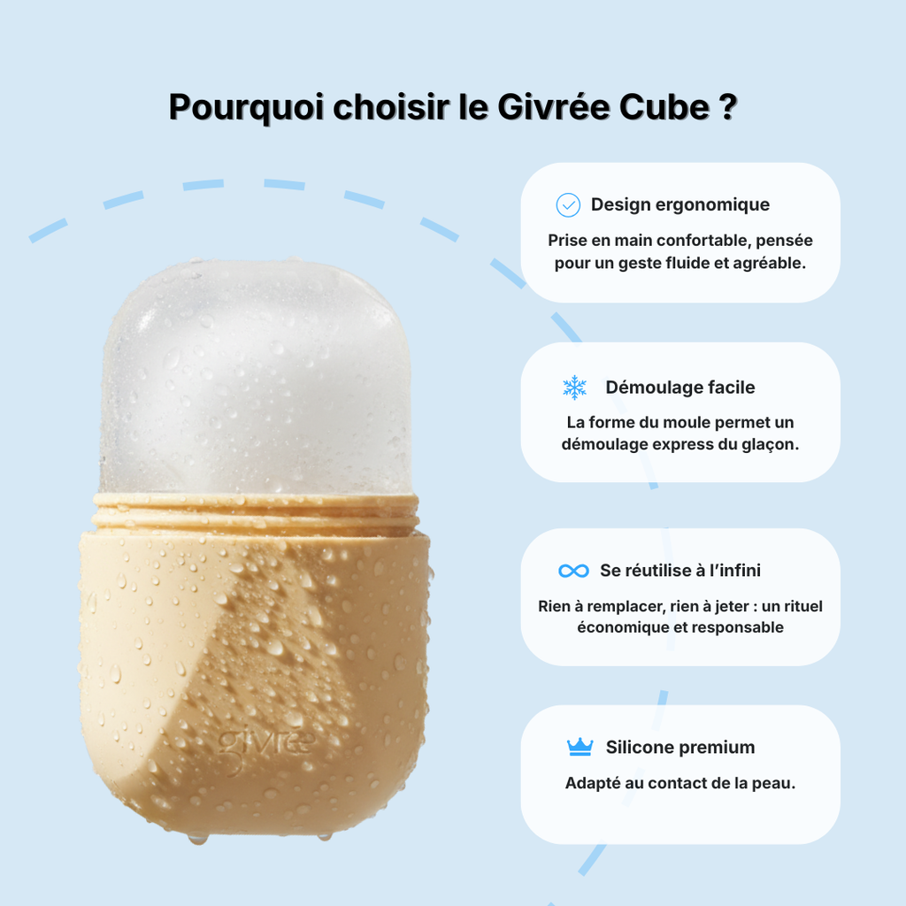 Givrée Cube - Une peau sans défauts