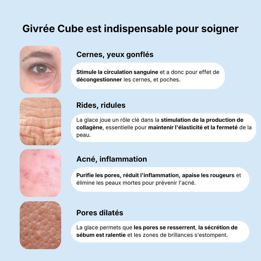 Givrée Cube - Une peau sans défauts