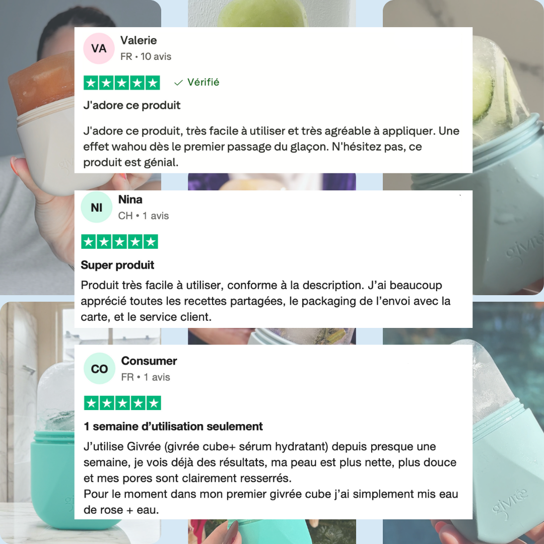 Givrée Cube - Une peau sans défauts