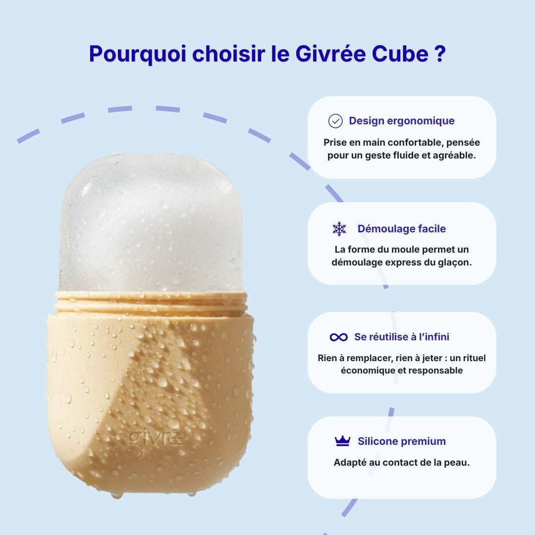 Givrée Cube - décongestion visage